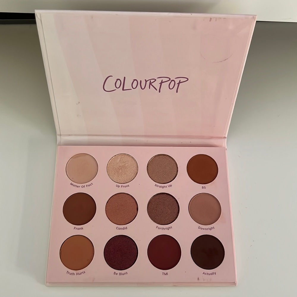 ColourPop Give it to Me Straight Shadow Palette
